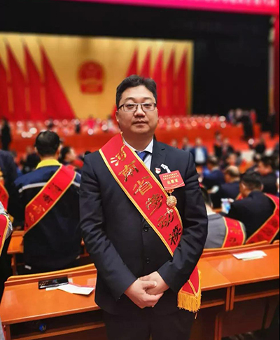 喜報！設備公司總經理王鍇榮獲“河南省勞動模范”稱號